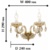 Настенный светильник Favourite Brendy 1738-2W, E14 - фото 7