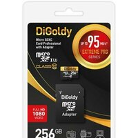 Digoldy Extreme Pro microSDXC 256GB DG256GCSDXC10UHS-1-ElU3