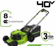 Greenworks GD40LM48SP 2517407UH фото