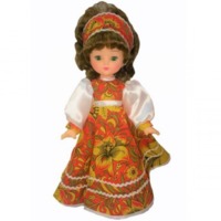 Мир кукол Кукла Василина хохлома 45 см