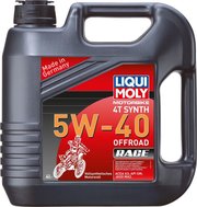 Liqui Moly Motorbike 4T Synth Offroad Race 5W-40 4 л фото