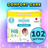 Momi Comfort Care Mega pack NB 0-5 кг