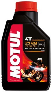 Motul Моторное масло 7100 4T 20W50 1 л фото