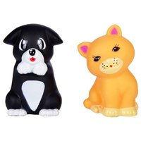 Жирафики Набор для ванной Котенок и щенок (68865)