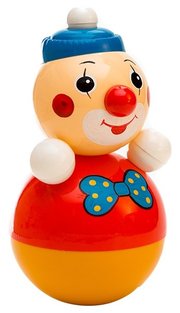 Котовские неваляшки Неваляшка Клоун (6С-003) 22 см фото