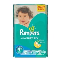 Pampers Active Baby-Dry 9-16 кг (70)