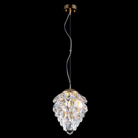 Crystal Lux Charme SP1+1 Led Gold/Transparent