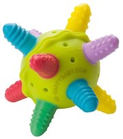 Happy Baby Прорезыватель-погремушка Silicone teether 20014 фото